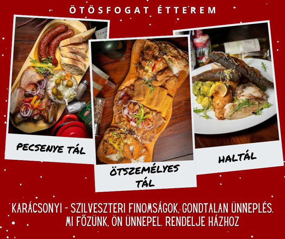 Karácsonyi és Szilveszteri ajánlatunk.