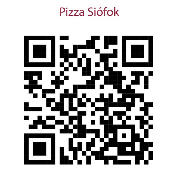 Pizza Siófok QR kód
